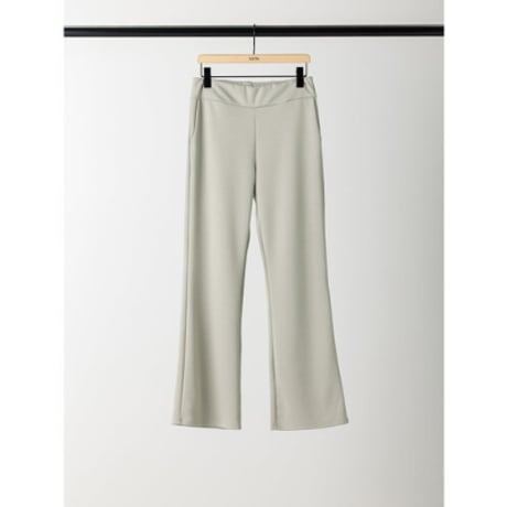 【YENN】W JERSEY FLARE PT