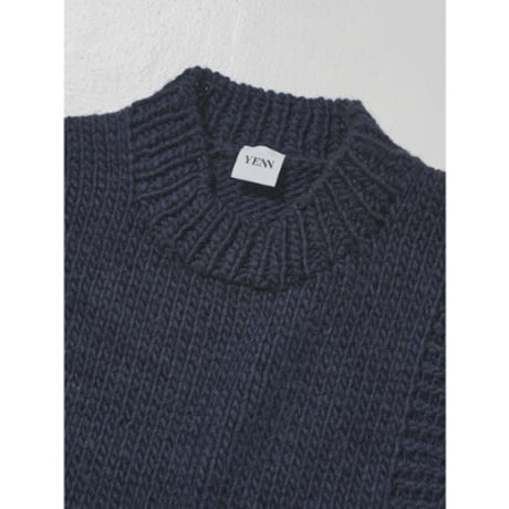 【YENN】LOOP HAND KNIT VEST