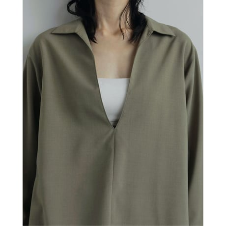 【anuke】Deep Skipper Shirts※9月中～10月中