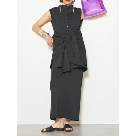 【YENN】ADJUST SLIT SKIRT
