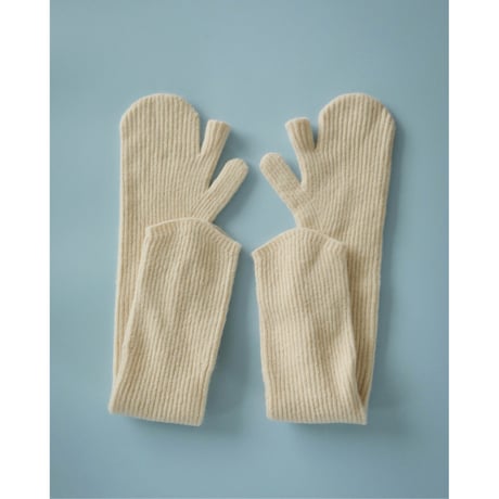 【ànuke】Rib Knit Armwarmers　※10月中旬~11月上旬頃 発送予定