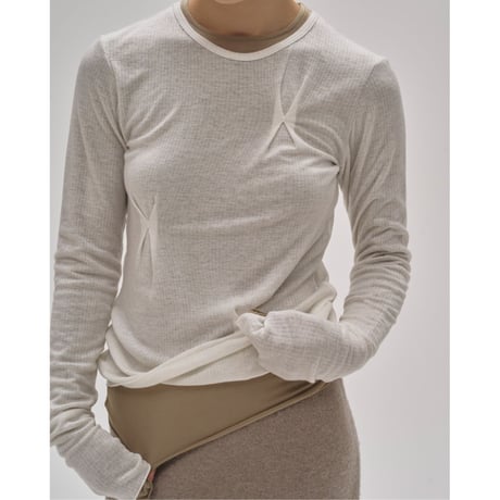 【TODAYFUL】Tuck Layered Long T-shirts   ＊