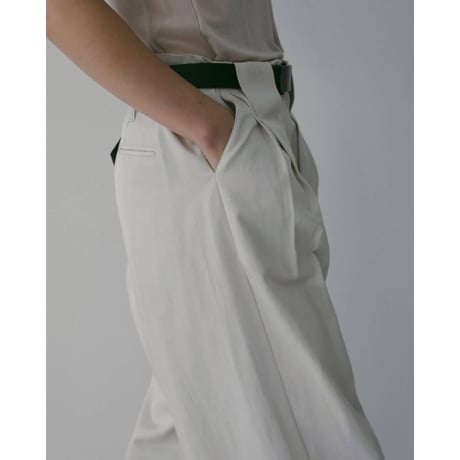 【anuke】Twill Loose Pants