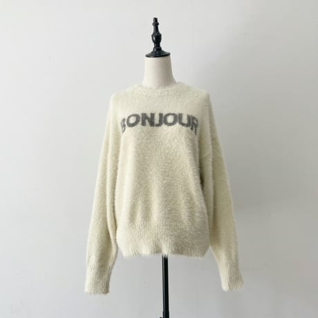 【 siro de labonte 】BONJOUR pullover