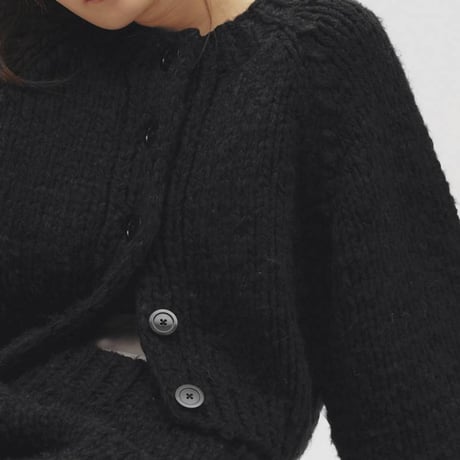 【TODAYFUL】Hand Knit Cardigan　※納期12月上旬～1月上旬