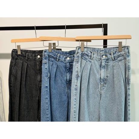 【ante aciem】2タックデニムパンツ
