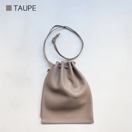 再販【blancle】S.LEATHER ZIP DRAWSTRING 【Ssize】bc1171