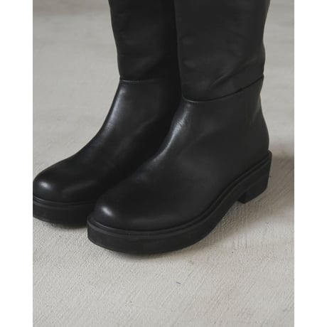 【anuke】Ecoleather Long Boots