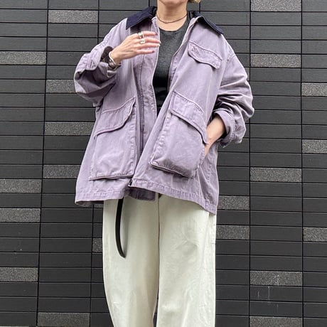 【PRIORITY】コーデュロイカラーブルゾン