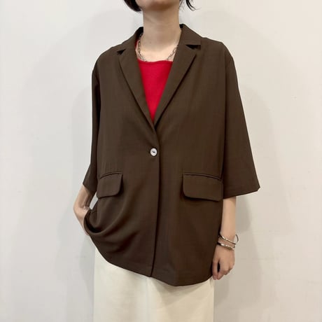 【siro de labonte】half sleeve jacket