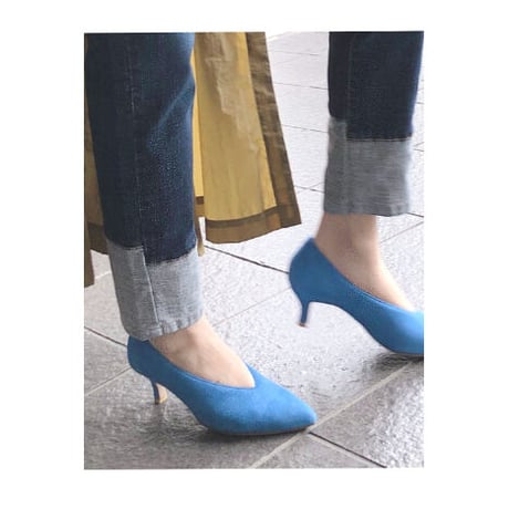 【INDIMARK】ボーイフレンドデニム　ベーシックブルー　WJ072