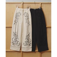 【TODAYFUL】Cut Lace Twill Pants　※納期6月下旬～7月下旬