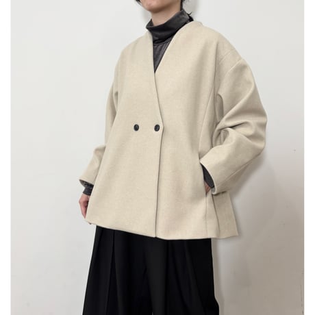 【siro de labonte】nocollar jacket