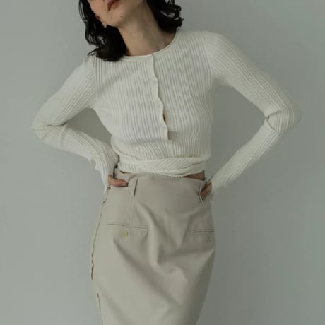 【ànuke】Cachecoeur Knit Cardigan