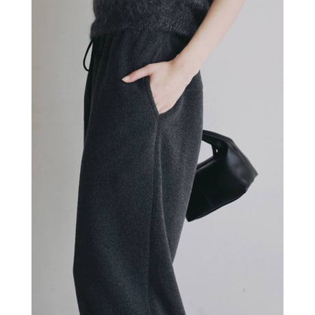【anuke】Fleece Rough Pants　※納期9月中旬〜10月中旬