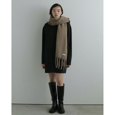 【anuke】Soft Fringe Stole※11月中～12月中