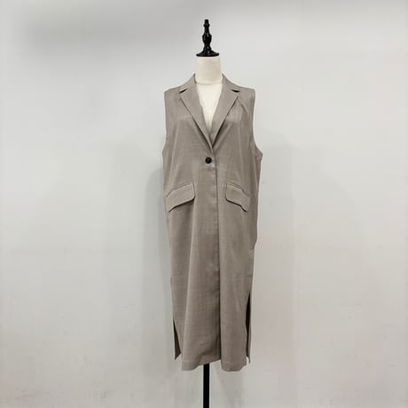 【siro de labonte】long gilet
