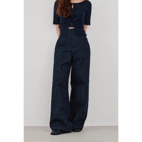【Hella】wide nep denim　※納期2月中旬〜3月中旬