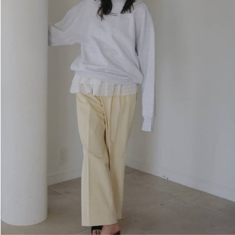 【anuke】2way Lace Skirt　※納期7月下旬～8月下旬