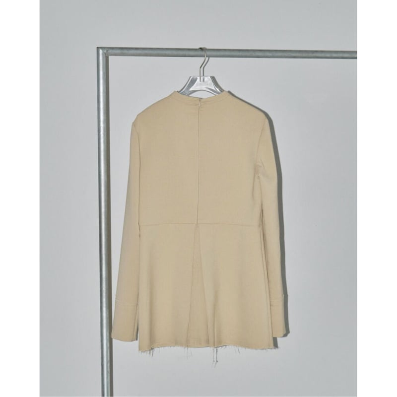 TODAYFUL】Standcollar Peplum Tops ※納期 12月上旬 | s