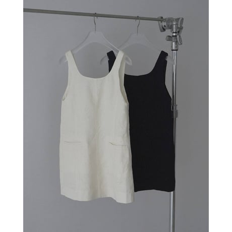 【anuke】Jacquard Square Tunic　※納期5月中旬～6月中旬