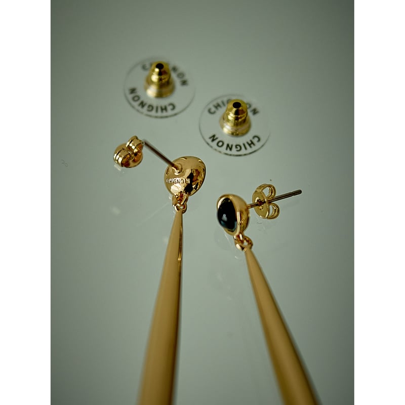 CHIGNON】ｵﾆｷｽﾛﾝｸﾞﾄﾞﾛｯﾌﾟﾋﾟｱｽ | selectshop kusukusu