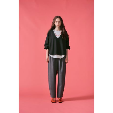 【LE MELANGE】Uネックトップス