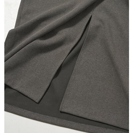 【YENN】FADED RIB DRESS