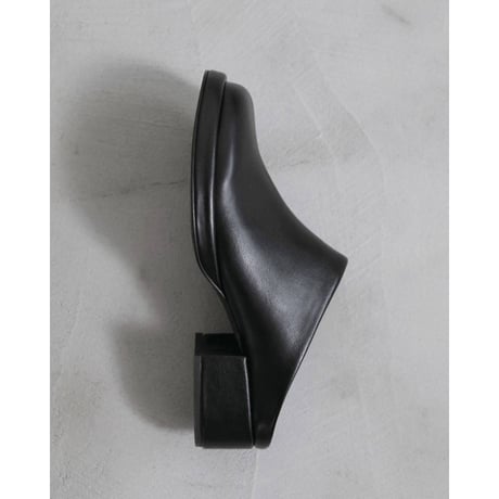 【anuke】Square Heel Slip-on