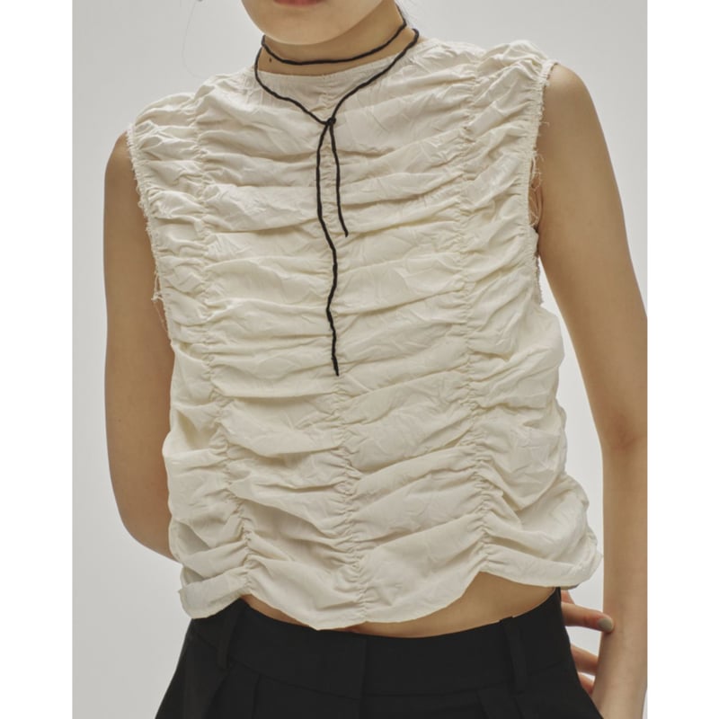 TODAYFUL】Piping Shirring Blouse ※納期5/上～6/上 | s