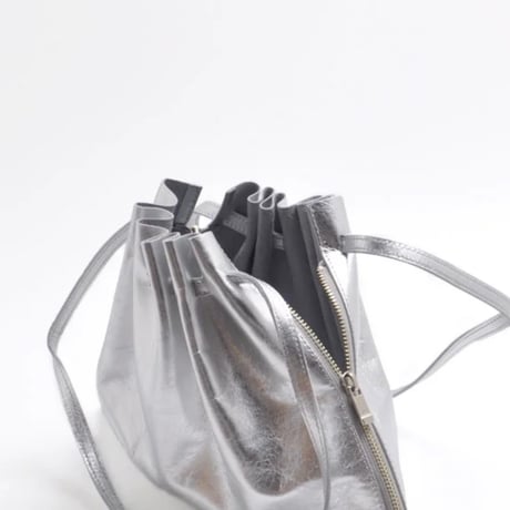 【blancle】M.LEATHER GATHER BAG bc-1232