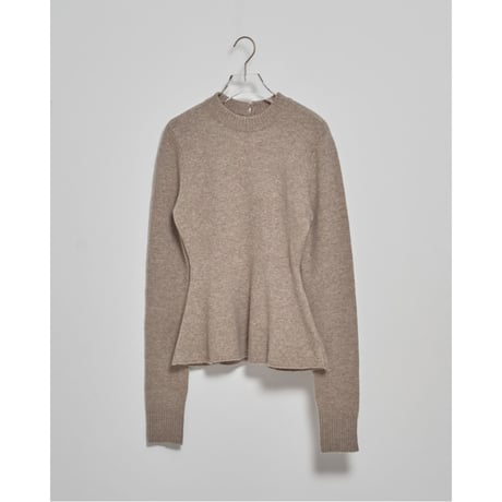 【TODAYFUL】Puffy Peplum Knit　※納期10月中～11月中