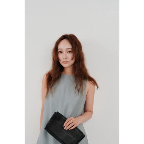 【Hella】back open cotton overall　※納期3月中旬〜4月中旬