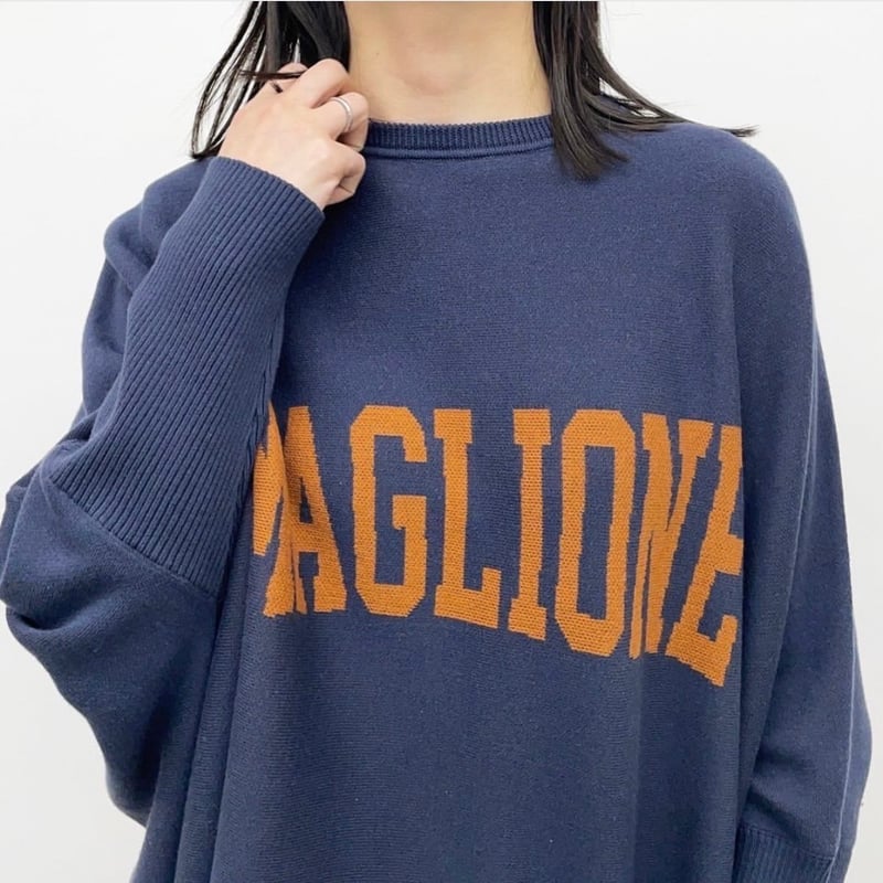 再販【CYNICAL】ロゴポンチョニット | selectshop kusukusu