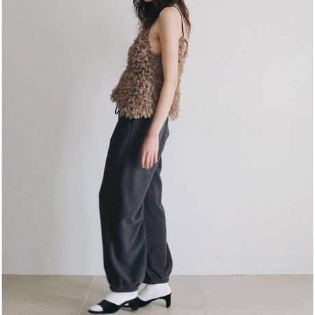 【anuke】Fleece Rough Pants　※納期9月中旬〜10月中旬