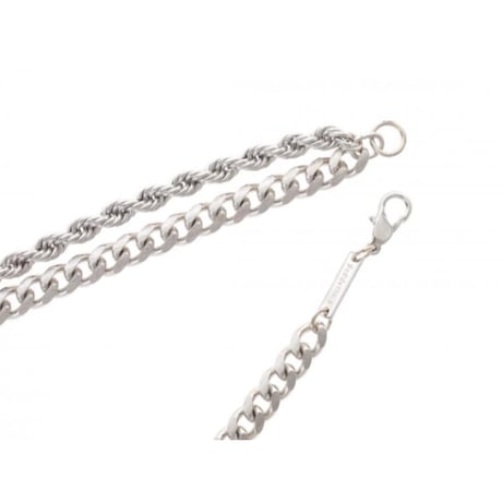 【Sea'ds mara】Layer chain short necklace