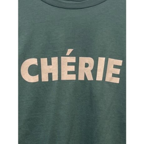 【CHIGNON】"CHERIE"ｼﾝﾌﾟﾙﾛｺﾞT