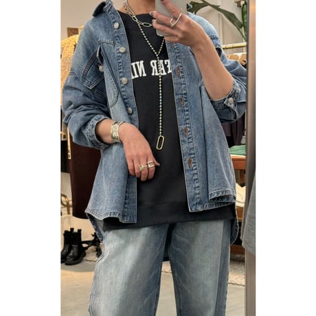 迅速配送可能】 COUCOUBEBE 75018 DENIM 甘ったる PANTS