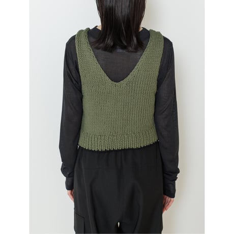 再販【YENN】PATCHWORK BUSTIER