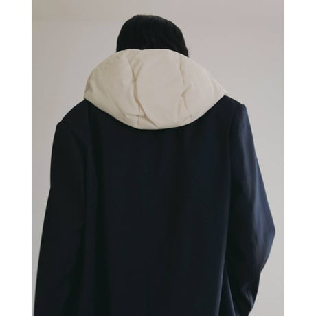【anuke】Hooded Down Vest　※納期9月中旬〜10月中旬