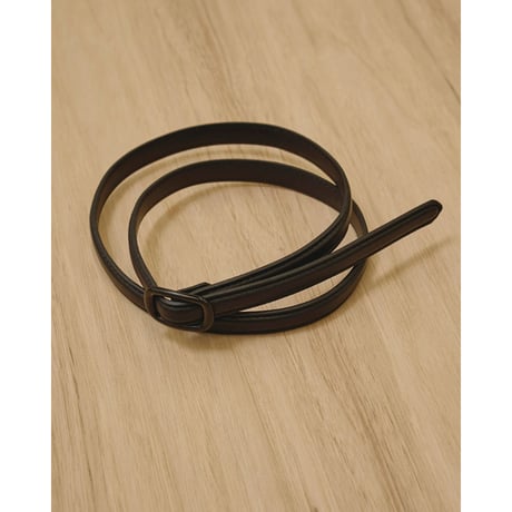 【TODAYFUL】Narrow Leather Belt※納期8/中〜9/中