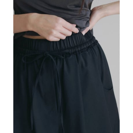 【anuke】Hightwist Half Pants　※納期8月下旬～9月下旬