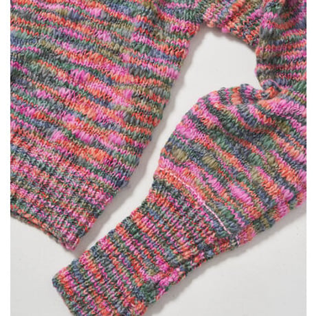 【YENN】MIX COLOR SLUB PO
