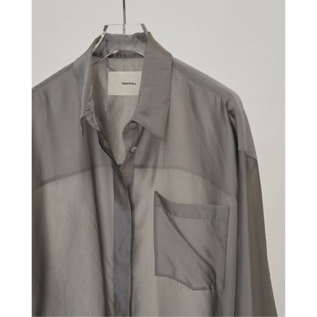 【TODAYFUL】Chambray Silky Shirts　※納期4月上旬〜5月上旬
