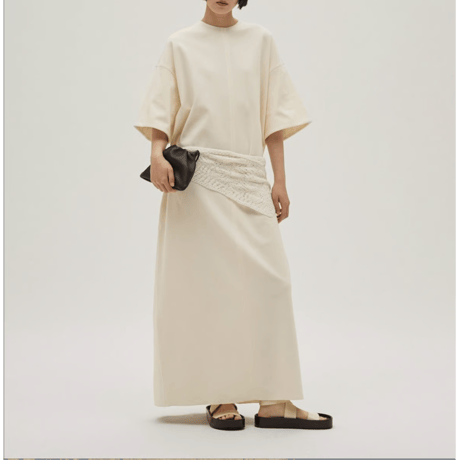 【TODAYFUL】Halfsleeve Easy Dress　※納期3月中旬〜4月中旬