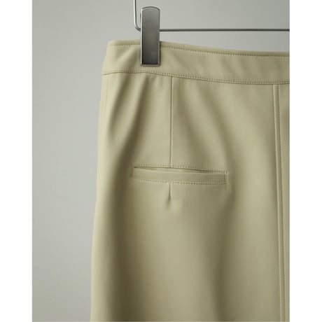 【ànuke】Ecoleather Tight Skirt