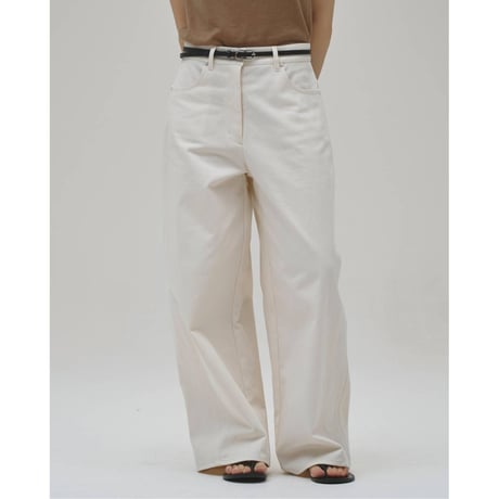 【TODAYFUL】Cottontwill Cocoon Pants　※納期9月中旬～10月中旬