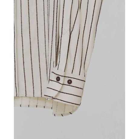 【TODAYFUL】Jacquard Stripe Shirts　※納期11月中旬～12月中旬