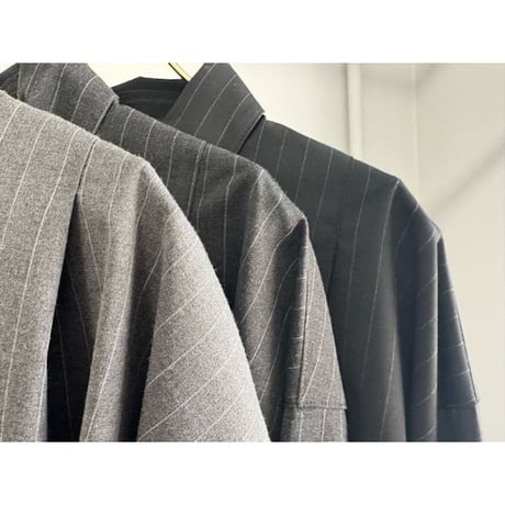 【MARGAUX VINTAGE】ピンストライプブラウス