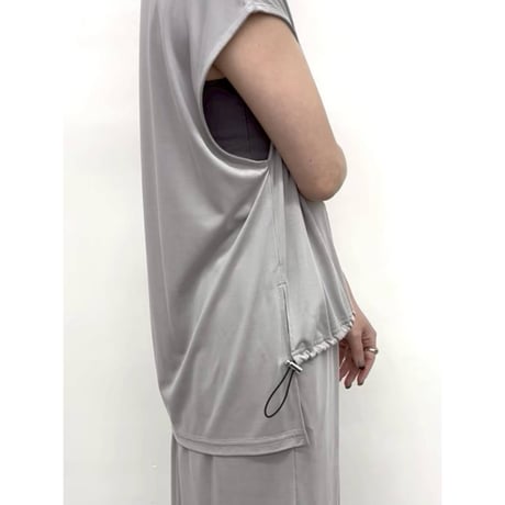 【CLOCHE】フロントドロストTOPS